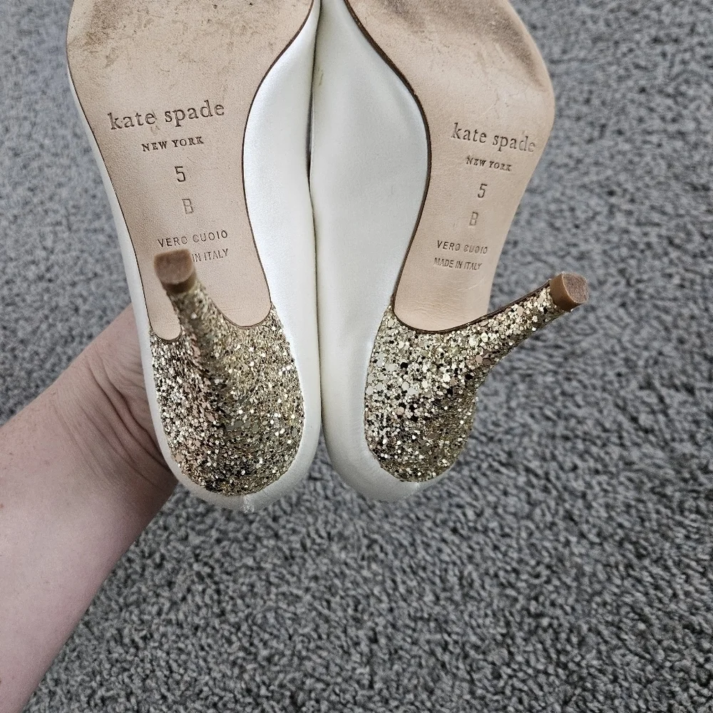 Kate Spade Clarice Bridal Shoes size 5